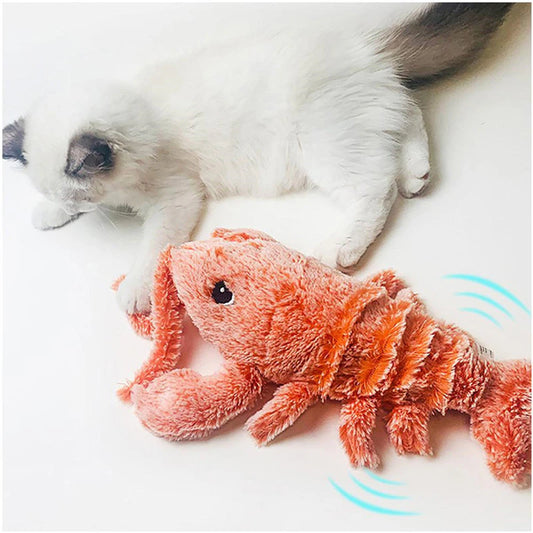 Electric Dancing Lobster: The USB-Charged Moving & Grooving Lobster Toy for Cats & Dogs - Perfect for Interactive Play and Dropshipping