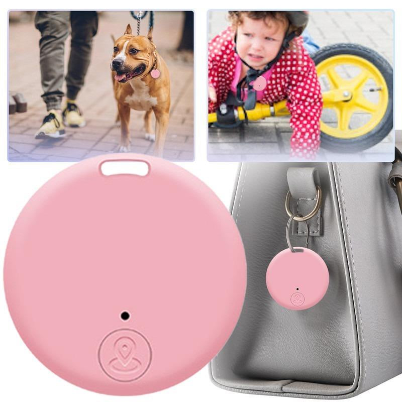 Mini GPS Tracker: Bluetooth 5.0 Anti-Lost Device for Pet Kids Bag Wallet Tracking - Smart Finder Locator for iOS/Android
